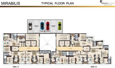Project Image of 393.0 - 953.0 Sq.ft 1 BHK Apartment for buy in Ozone Mirabilis