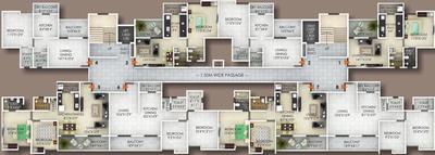 Project Image of 441.43 - 662.63 Sq.ft 1 BHK Apartment for buy in The Rao Heights