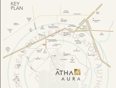 Project Image of 1016.11 - 1072.09 Sq.ft 3 BHK Apartment for buy in Athashree Aura