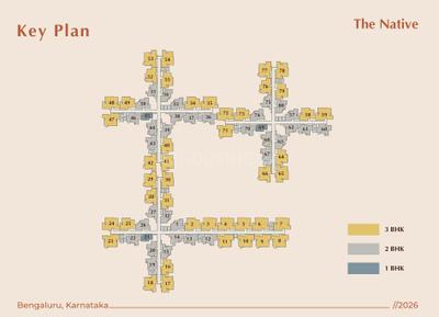 Project Image of 582.0 - 1439.0 Sq.ft 1 BHK Apartment for buy in The Native