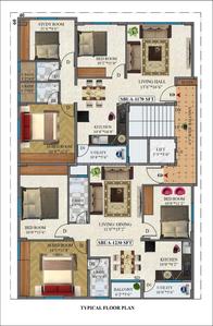 Project Image of 1170.0 - 1230.0 Sq.ft 3 BHK Apartment for buy in Kalyani Krupa