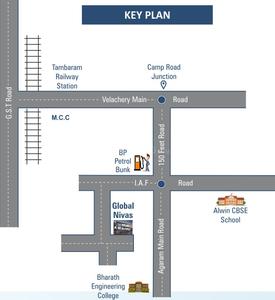 Project Image of 905.0 - 1254.0 Sq.ft 2 BHK Apartment for buy in Global Nivas
