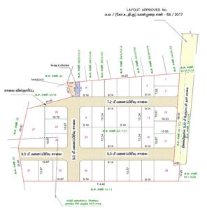 Vip Avenue Layout Plan 1