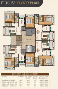 Project Image of 469.0 - 650.0 Sq.ft 1 BHK Apartment for buy in Dipex Kiran CHSL