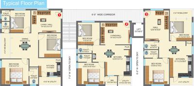 Project Image of 1130.0 - 1500.0 Sq.ft 2 BHK Apartment for buy in Nava Golden Springs