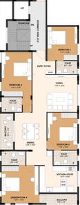 Project Image of 0.0 - 2250.0 Sq.ft 4 BHK Apartment for buy in Etica Seven Hills