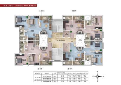 Project Image of 667.0 - 1022.0 Sq.ft 2 BHK Apartment for buy in Vrindavan