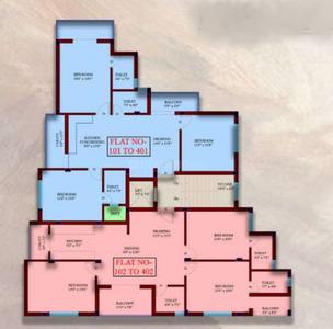 Project Image of 1518.0 - 1535.0 Sq.ft 3 BHK Apartment for buy in Rajput RR 02