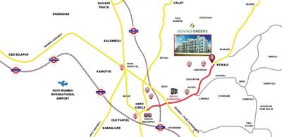 Project Image of 384.0 - 421.0 Sq.ft 1 BHK Apartment for buy in Priyal Govind Greens