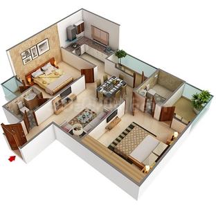 Project Image of 1100.0 - 1460.0 Sq.ft 2 BHK Apartment for buy in Bhagya Jyoti Rose