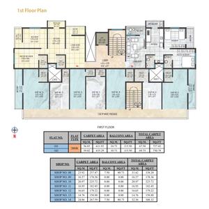 Project Image of 611.93 - 845.51 Sq.ft 2 BHK Apartment for buy in Govinda Plaza