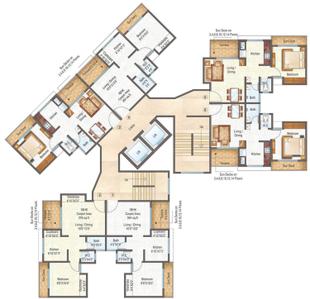 Project Image of 650 Sq.ft 1 BHK Apartment / Flat for sale in Kalyan West for Rs. 3600000