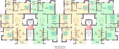 Project Image of 0.0 - 1460.0 Sq.ft 3 BHK Apartment for buy in Pushkar The Royal Court