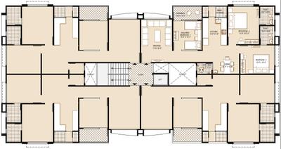 Project Image of 0.0 - 1386.0 Sq.ft 3 BHK Apartment for buy in Galaxy Keshav Galaxy