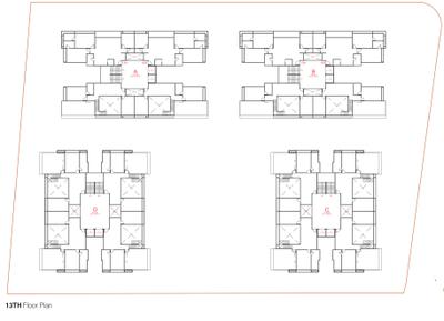Project Image of 1333.33 - 1486.39 Sq.ft 3 BHK Apartment for buy in S B Satvan Harmony