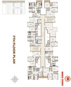 Project Image of 308.17 - 1214.0 Sq.ft 1 BHK Apartment for buy in Mega Pearl