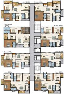 Project Image of 1065.41 - 2250.0 Sq.ft 2 BHK Apartment for buy in Vasavi Lakecity East