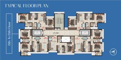 Project Image of 432.0 - 901.0 Sq.ft 1 BHK Apartment for buy in Samarpan Megh Mahal CHSL