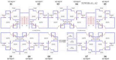 Project Image of 625.0 - 1295.0 Sq.ft 1 BHK Apartment for buy in Supertech Grand Circuit