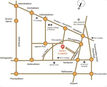 Project Image of 855.0 - 1298.0 Sq.ft 2 BHK Apartment for buy in Vinoth Indus Garden