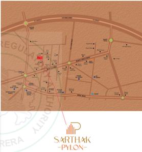 Project Image of 969.94 - 1407.92 Sq.ft 3 BHK Apartment for buy in Krishva Sarthak Pylon