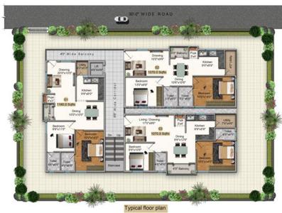 Project Image of 1070.04 - 1189.95 Sq.ft 2 BHK Apartment for buy in Sreenidhi Venkata