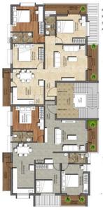 Project Image of 1270.0 - 1303.0 Sq.ft 3 BHK Apartment for buy in Desai Cyprus Oak