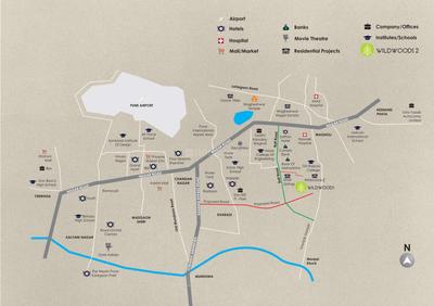 Project Image of 555.85 - 592.23 Sq.ft 2 BHK Apartment for buy in Wildwoods Phase 2