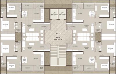 Project Image of 667.0 - 695.0 Sq.ft 2 BHK Apartment for buy in Sharda Devshree
