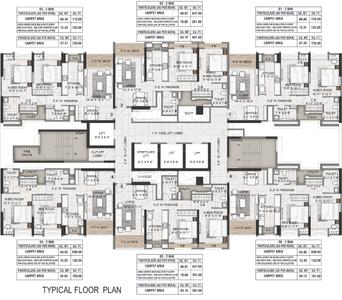 Project Image of 646.59 - 719.68 Sq.ft 2 BHK Apartment for buy in Rustomjee Urbania Azziano Wing E