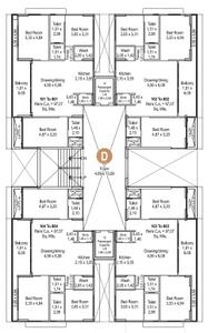 Project Image of 1044.85 - 1066.38 Sq.ft 3 BHK Apartment for buy in Aristo Avira