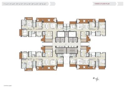 Project Image of 3011 Sq.ft 3 BHK Apartment / Flat for sale in Sector 128 for Rs. 71000000