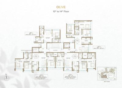 Project Image of 708.0 - 1536.0 Sq.ft 2 BHK Apartment for buy in Romell Espalier