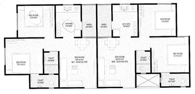 Project Image of 945 Sq.ft 2 BHK Apartment / Flat for sale in Vastral for Rs. 3400000