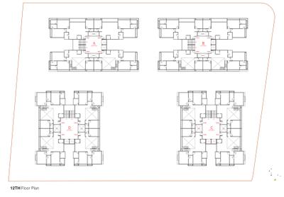 Project Image of 1333.33 - 1486.39 Sq.ft 3 BHK Apartment for buy in S B Satvan Harmony