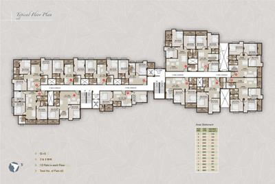 Project Image of 841.0 - 1384.0 Sq.ft 2 BHK Apartment for buy in Narasimha Abasan