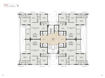 Project Image of 1363.68 - 3033.27 Sq.ft 3 BHK Apartment for buy in The Sparkle