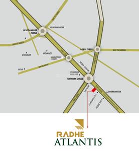 Project Image of 0.0 - 1443.55 Sq.ft 4 BHK Apartment for buy in Raghunandan Radhe Atlantis