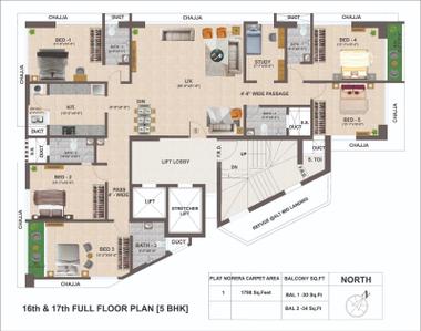 Project Image of 716.0 - 1798.0 Sq.ft 2 BHK Apartment for buy in Dipti Opal Bay