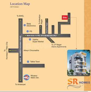 Project Image of 0.0 - 2000.0 Sq.ft 3 BHK Apartment for buy in SR Homes