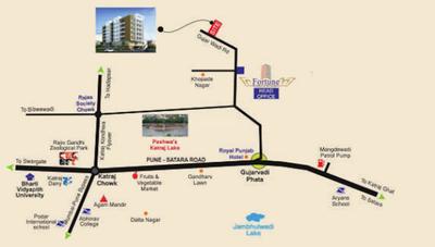 Project Image of 340.03 - 754.98 Sq.ft 1 BHK Apartment for buy in Fortune Sai Balaji
