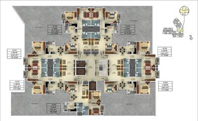 Project Image of 950.0 - 1740.0 Sq.ft 2 BHK Apartment for buy in Mantri Webcity