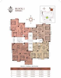 Project Image of 499.0 - 1093.0 Sq.ft 1 BHK Apartment for buy in Eden Richmond Enclave