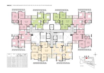 Project Image of 651.0 - 1005.0 Sq.ft 2 BHK Apartment for buy in Gini Vivante Phase 01