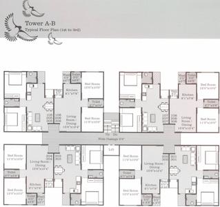 Project Image of 900.0 - 1750.0 Sq.ft 2 BHK Apartment for buy in The Dove Apartment