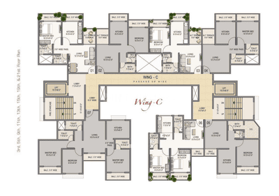 Project Image of 0.0 - 710.0 Sq.ft 2 BHK Apartment for buy in Osian Garden