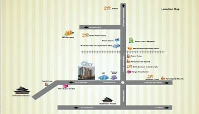 Project Image of 1070.0 - 1310.0 Sq.ft 2 BHK Apartment for buy in Sunpaul Gifty