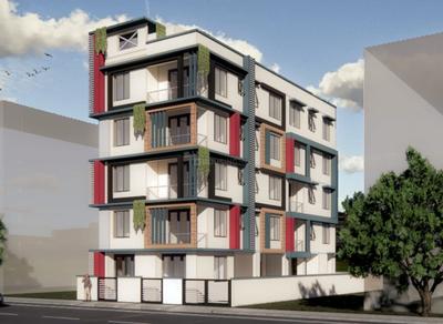 Team Fagun Apartment Elevation 1