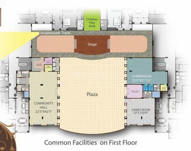 Project Image of 1035.0 - 2397.0 Sq.ft 2 BHK Apartment for buy in Aashirwad Gokul