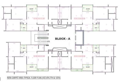 Project Image of 1068.86 - 1282.2 Sq.ft 3 BHK Apartment for buy in Navpad The Milestone